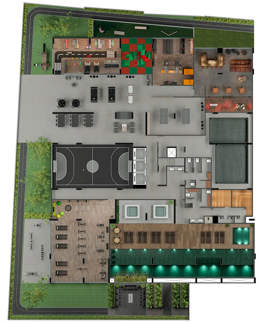 Manhattan - Cimes Construtora - Boulevard Central Park
