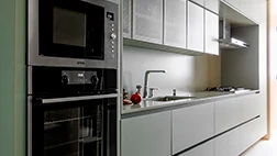 Apartamento decorado: cozinha