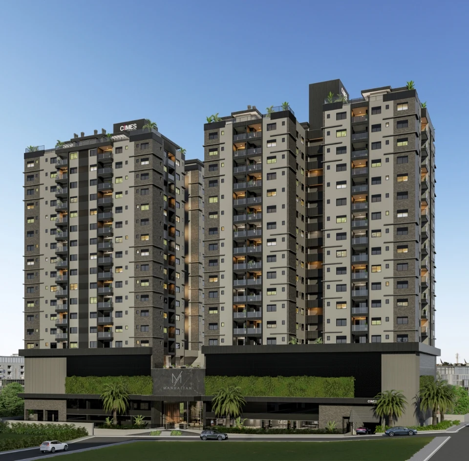 Manhattan - Cimes Construtora - Fachada Dia