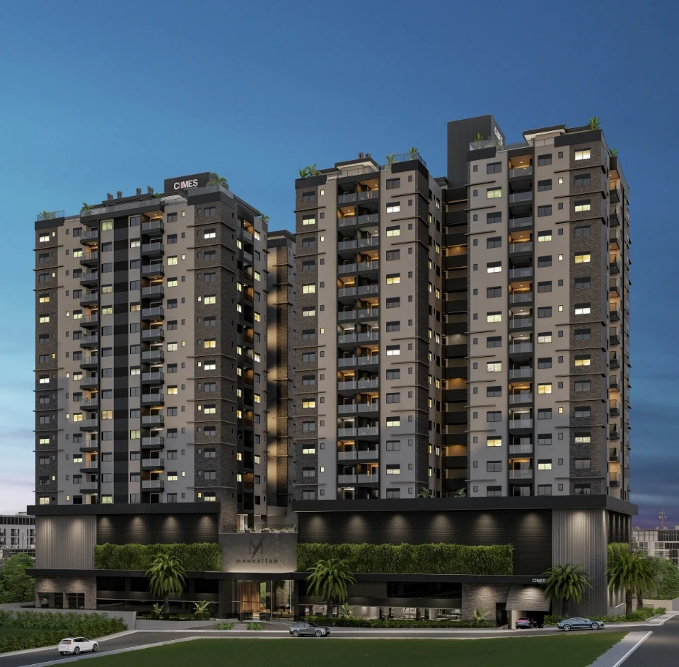 Manhattan - Cimes Construtora - Fachada Dia
