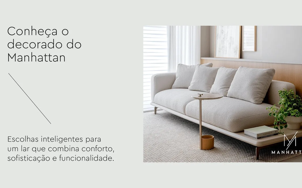 Conheça o apartamento decorado